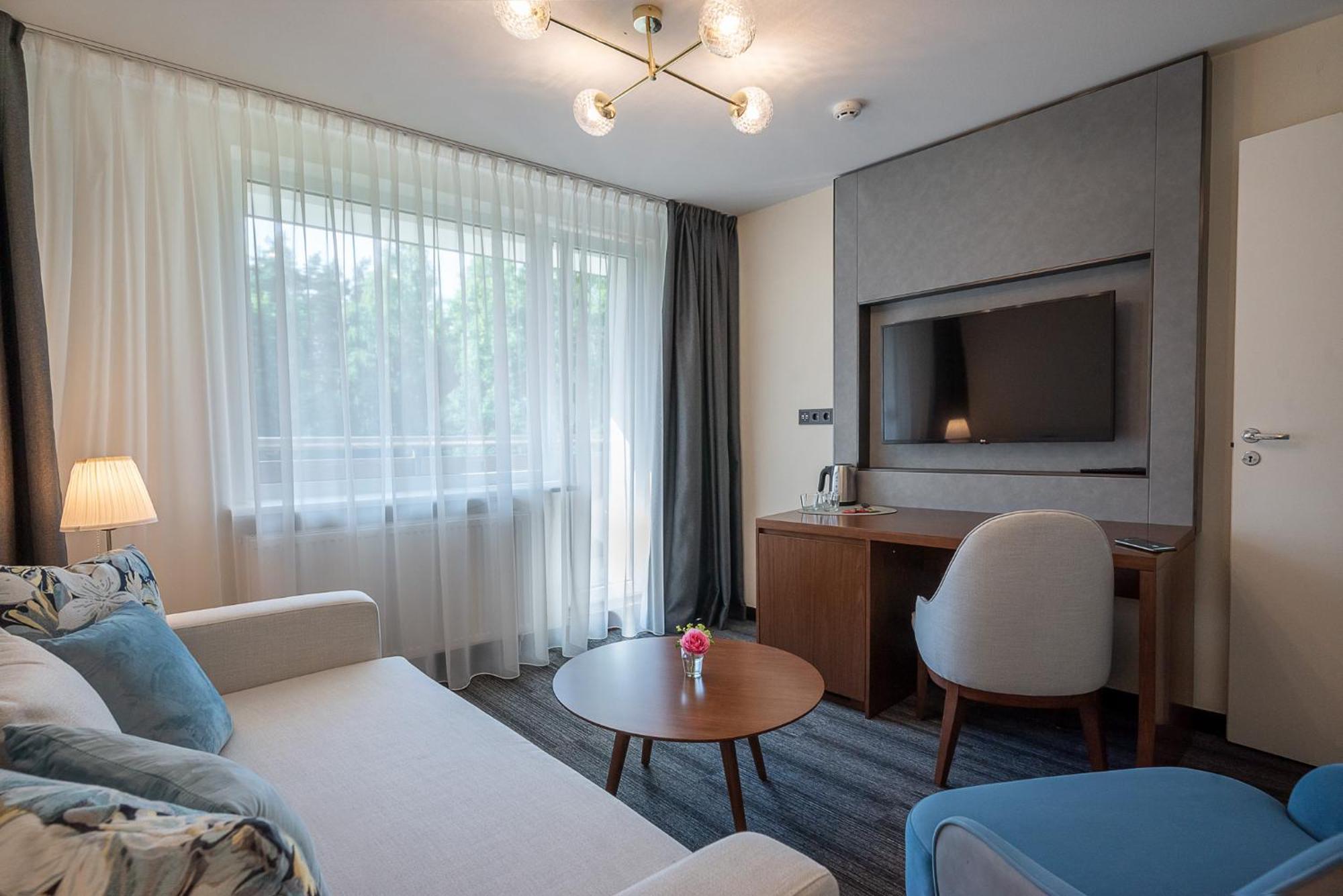 Hotel Auksines Kopos à Šventoji Extérieur photo