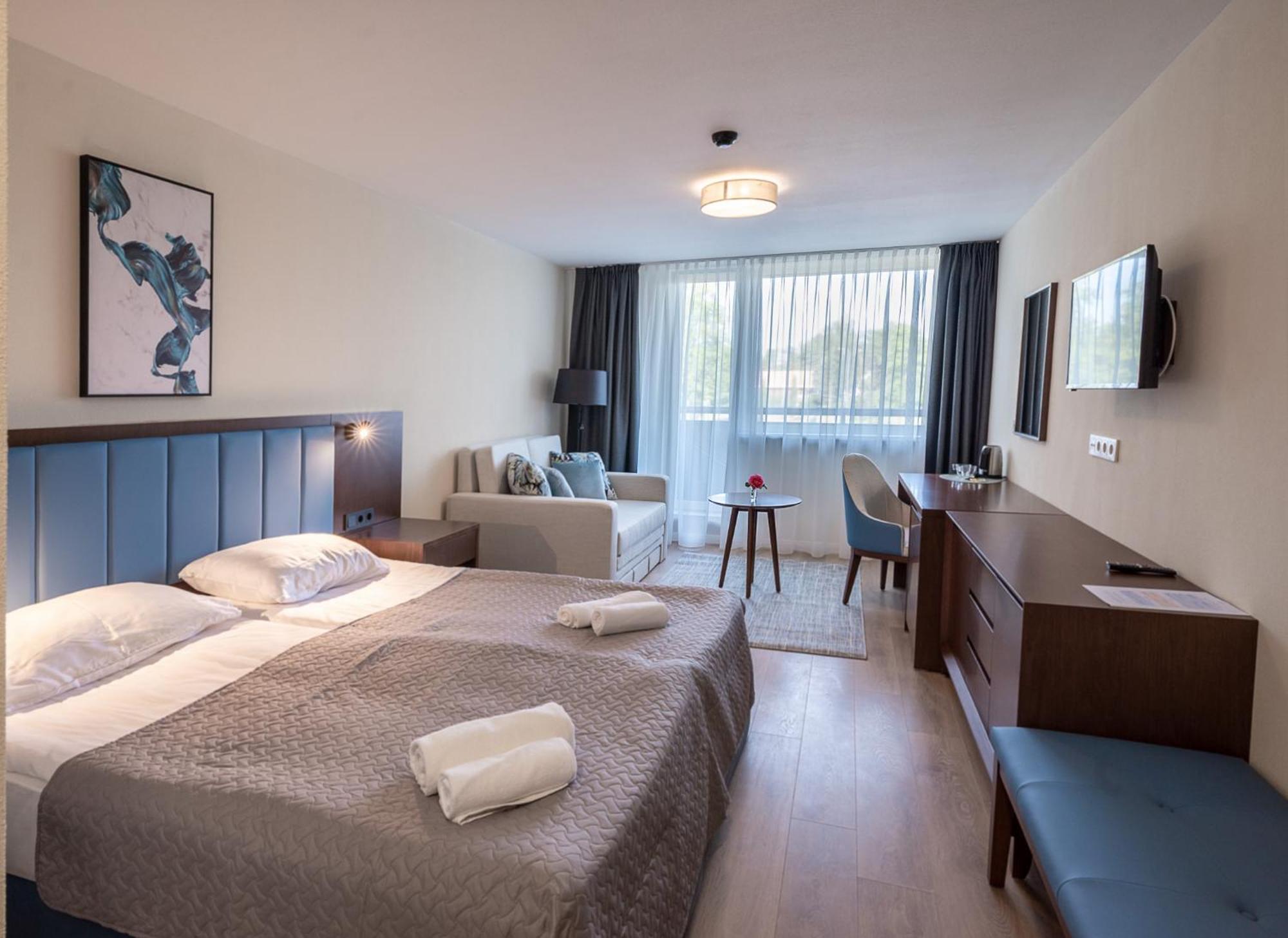 Hotel Auksines Kopos à Šventoji Extérieur photo